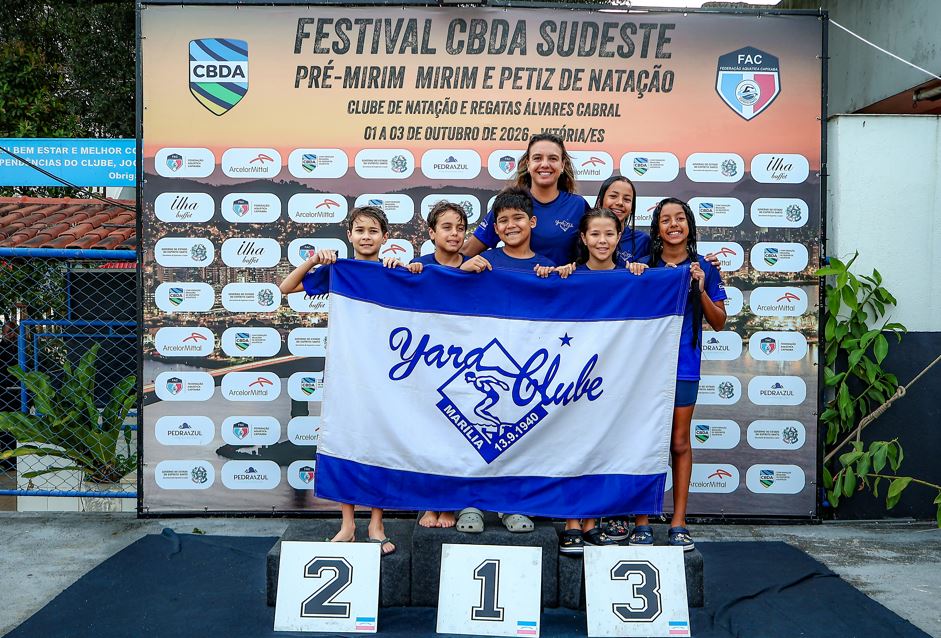 Yara já conquista duas premiações no Festival CBDA Sudeste em Vitória