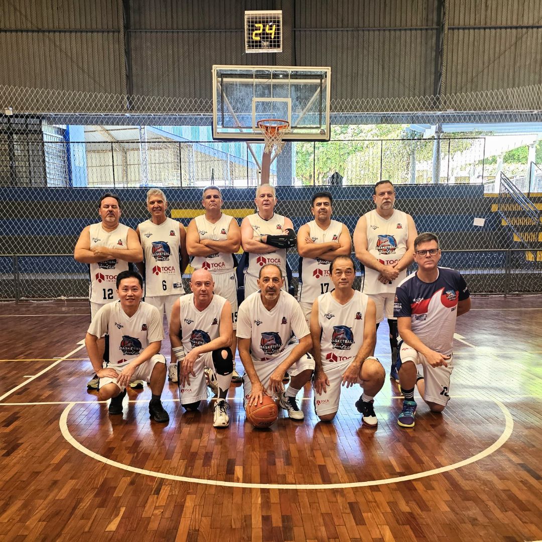 Basquete masculino 50+ do Yara Clube vence Assis em emocionante virada 