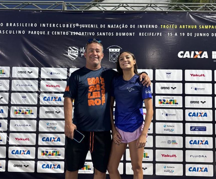 Isabela Tofano representa o Yara Clube no Brasileiro Juvenil e alcança marcas expressivas em Recife